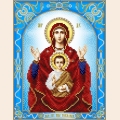 Схема для вышивания бисером А-СТРОЧКА "Икона Божией Матери Знамение" 